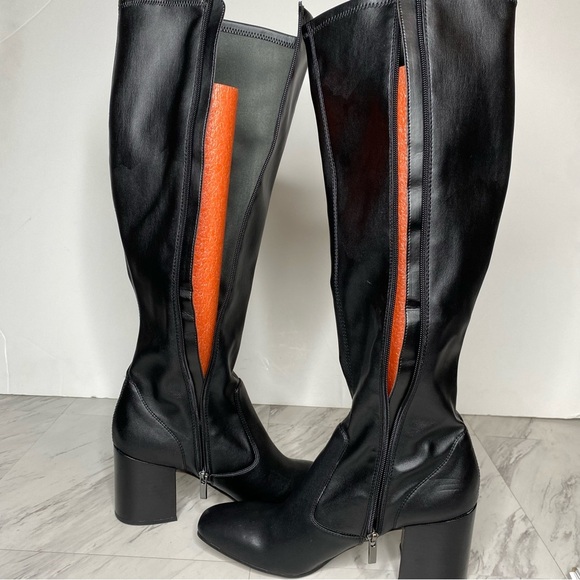 Franco Sarto Talfer Black Tall Heeled Boot 10M - Picture 6 of 16